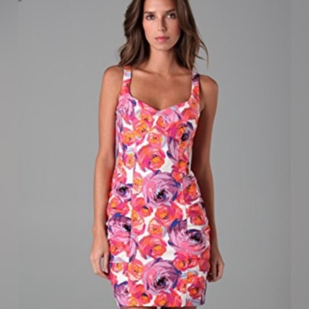 Nanette LePore Candy Girl Floral Dress Size 6